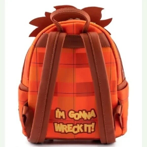 Loungefly Disney Wreck-it Ralph Cosplay Ralph‎ Mini Backpack - Picture 3 of 4